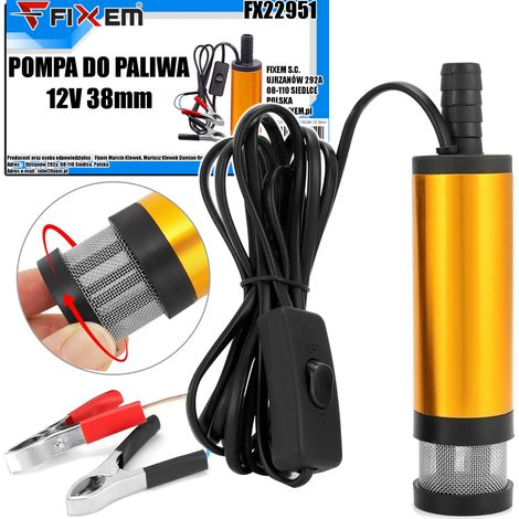 Kraftstoffpumpe 12V 38mm (1/5)