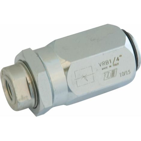 Valvola di strozzamento bidirezionale da 1/4" (1/3)