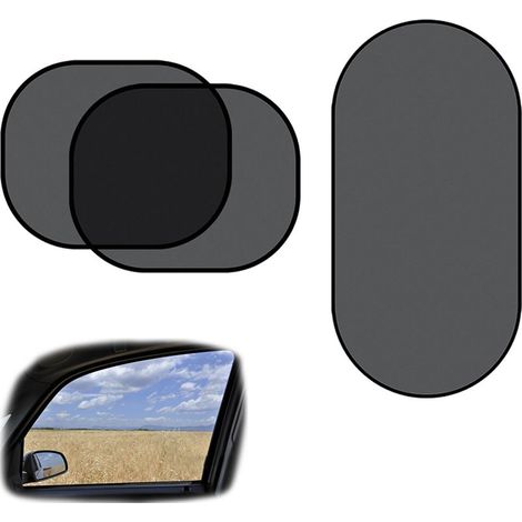 Sonnenschutzblende fürs Auto – Schutz vor Sonnenblendung und UV-Strahlung – Für die Seitenscheibe – 1 Stück (1/5)