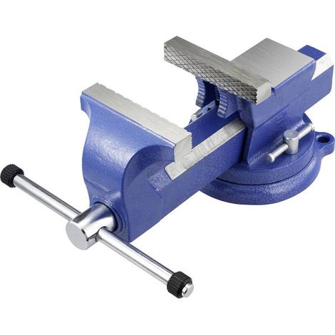 [GEBRAUCHT] B-Ware Toolcraft Schraubstock Spannstock 125mm Backenbreite 150mm Spannweite 25000N