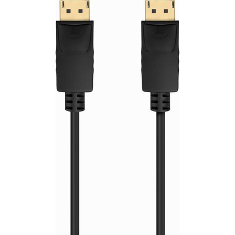 Cable DisplayPort Aisens A124-0738 Negro 1 m 4K Ultra HD
