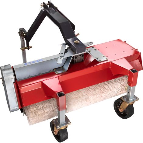 Front Heck Kehrmaschine 120cm KAT1 für Kleintraktoren DKM120 (1/5)