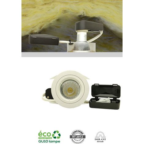 SPOT ENCASTRE MERCURE OSB Kit IP65 6w SLI 4K CHR AEROSPOT 351759
