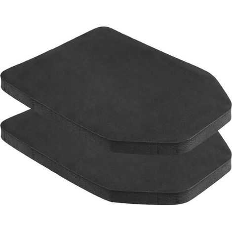 Plaque de protection, lot de 2 coussinets de protection pour gilets tactiques, insert de sac à dos en mousse EVA pour jeux CS, paintball, chasse, airsoft, activités de plein air balistiques (1/5)