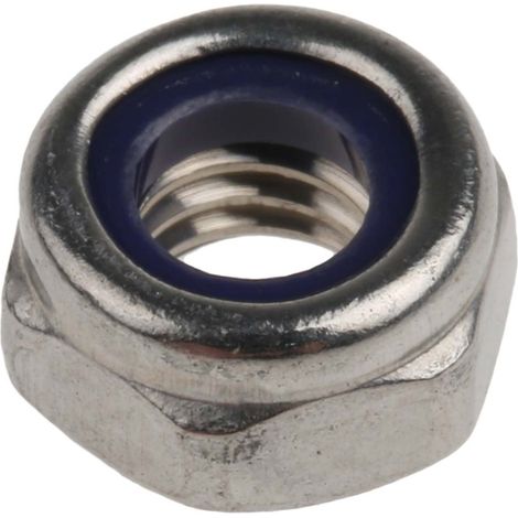 Ecrou frein RS PRO M6 Insert nylon ( Prix pour Sachet de 100 ) (1/2)