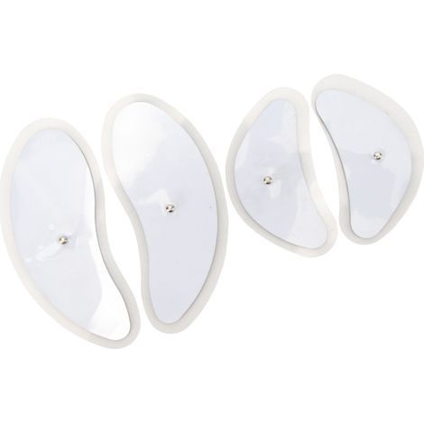 Patch TENS adhésif réutilisable pour soins du visage, sans latex