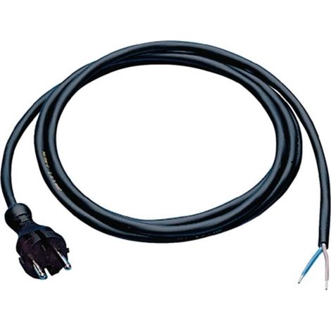 Cavo di collegamento H07RN-F 2x1 mm² 3m M.Konturenstecker Nero (1/4)