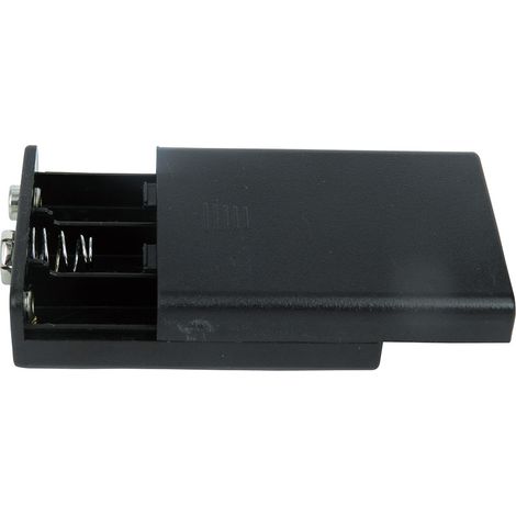 Porte-pile 3 x RS PRO AAA, raccordement Fils ( Prix pour 1 ) (1/2)