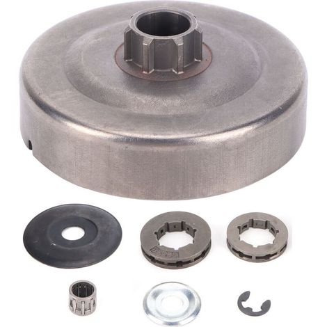 Kit d'assemblage de pignon de tambour d'embrayage compatible avec les tronçonneuses Stihl 026, MS260, 024 et MS240