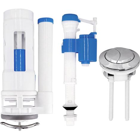 Kit de réparation de réservoir d'eau pour toilettes, valve de rinçage, kit de réparation (haute pression 24 cm) (1/5)