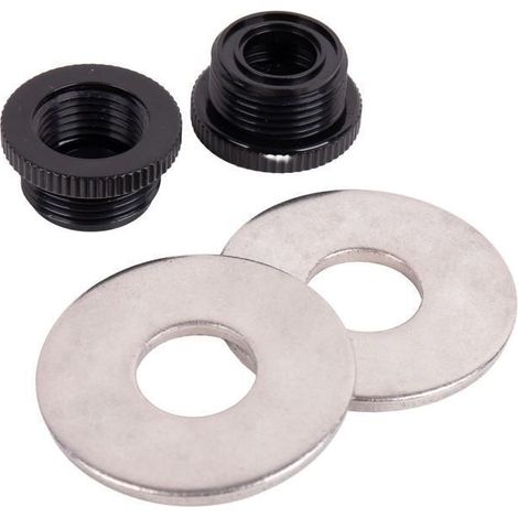 Kit de arandelas y adaptadores de rosca para bandeja de grifería (1/3)