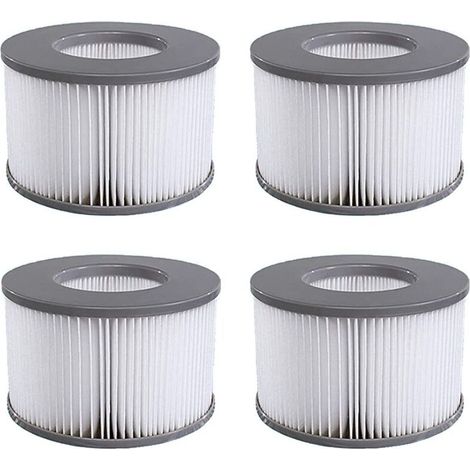 Filtre pour,Filtre pour Lite, pour Whirlpoal Filter - Cartouches filtrantes pour sous - Bateaux et Spa Chauds - Modèle à partir de 2020 (4 pièces.)