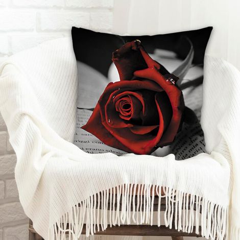 Housse de coussin moderne design résistant au lavage pour petit ami anniversaire anniversaire de naissance la saint-valentin noël (1/5)