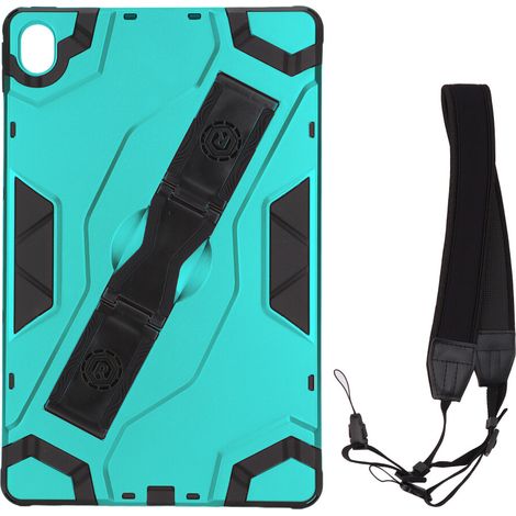 Questa custodia convertibile per tablet è dotata di un supporto convertibile, tre strati di protezione, un design del supporto migliorato, una protezione completa a doppio strato ed è di grado medical