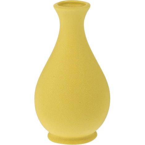 jaune élégant en céramique au design épuré Un contenant (1/5)