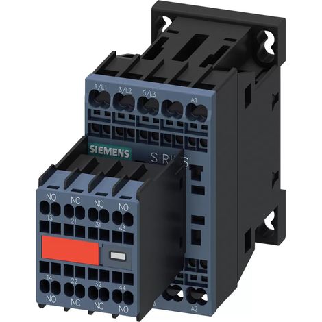 Siemens Schütz 3RT2017-2BB44 5,5kW 400V 24V 2S+2Ö (1/2)