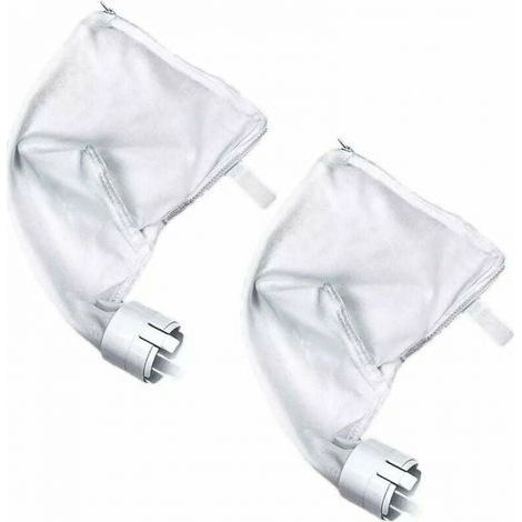 Lot de 2 sacs filtrants de rechange à fermeture éclair pour nettoyeur de piscine Polaris 360 380-Muntra (1/5)