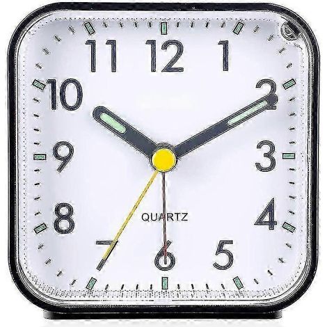 Un réveil silencieux, sans tic-tac, qui vous réveille en douceur grâce à un bourdonnement dont le volume augmente progressivement. (1/5)