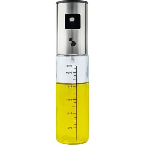 aporisateur d'huile en verre pour friteuses à air chaud, 100 ml, compatible avec l'huile, le vinaigre, le jus de citron et les condiments, sans BPA (1/5)