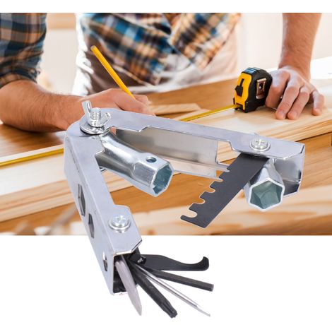 705-580 Kettensägen-Multitool, Kombi-Kettensägen-Werkzeugset, Taschenformat-Klapp-Multitool (1/5)