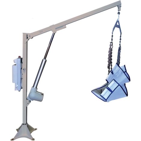 Ascenseur aquatique Hexagone Unifix piscine motorisé hamac PMR