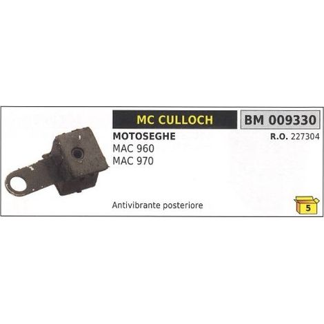 MC CULLOCH Stoßdämpfer hinten MAC 960 970 009330