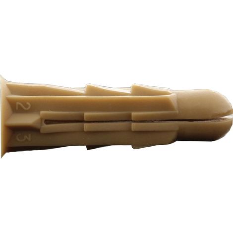 Spit – Cheville arpon multi-matériaux 8mm x 30mm – Seau de 1200 – Pour béton non fissuré et brique pleine – 60131