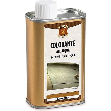 Gubra Colorante All'Acqua Castagno 250 ml - Colorazione Legno Naturale