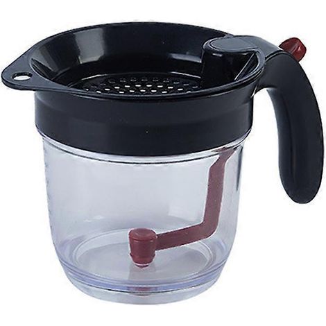 Séparateur de graisses pour cuisine, filtre à huile, séparateur de graisses pour sauces avec système de démoulage facile. (1/5)