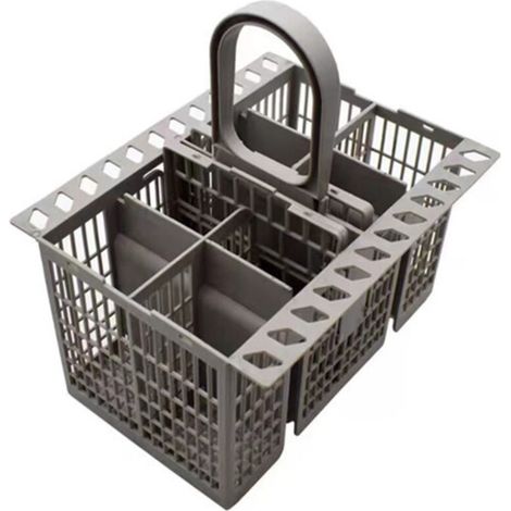 Compatible avec les paniers universels pour lave-vaisselle Siemens/Midea/Panasonic/Haier/Bosch, paniers de rangement pour couverts, accessoire de cuisine multifonctionnel.