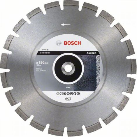 Bosch Dia-Scheibe Best for Asphalt 350x20x3,2x12 (1/2)