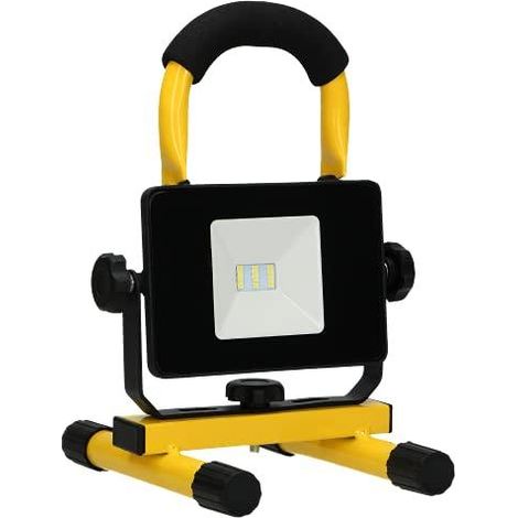 Orno Proiettore LED 20W Portatile Impermeabile IP65