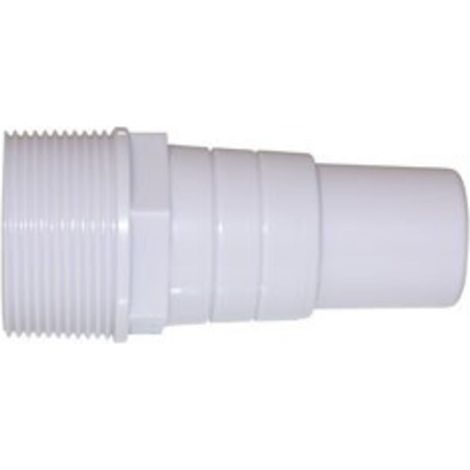 Adaptateur pour tuyau annelé 32-38 pour piscine hors-sol (1/2)