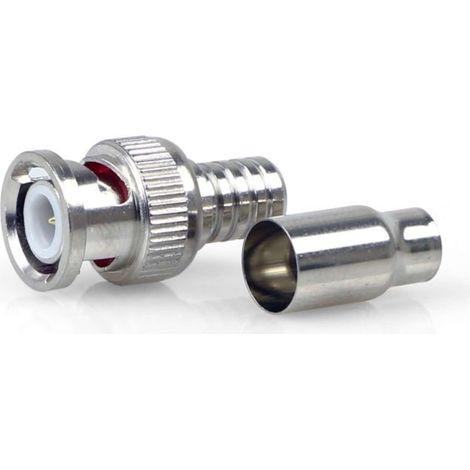 Connettore Bnc A Crimpare Per Cavi Rg59 (Cv-Ad-018)