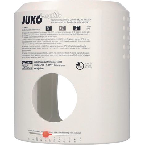 Ersatzteil Abdeckung Gehäuse bedruckt für JUKO-LF 1 1/4'' mV