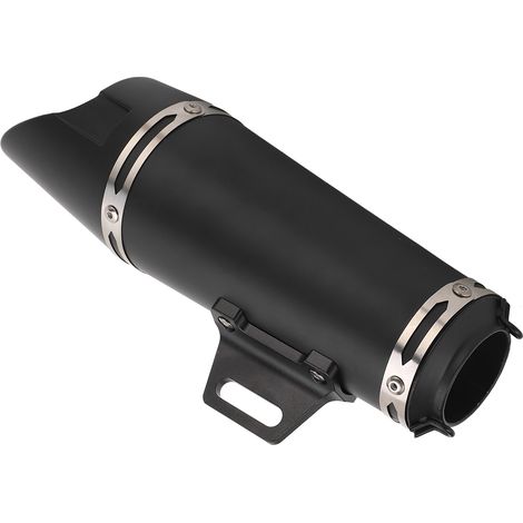 Pot d'échappement universel de 38 à 51 mm pour moto, silencieux de remplacement, compatible avec Suzuki GSXR1000 SV650 noir. (1/5)