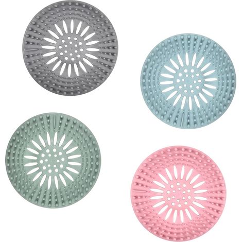 filtre à cheveux en silicone PC, passoire d'évier, bonde d'évier, drain[qb]