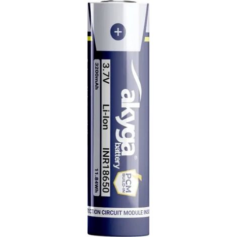 Akyga Pile rechargeable spéciale Li-Ion 3.7 V 3200 mAh 1 pc(s) (1/2)