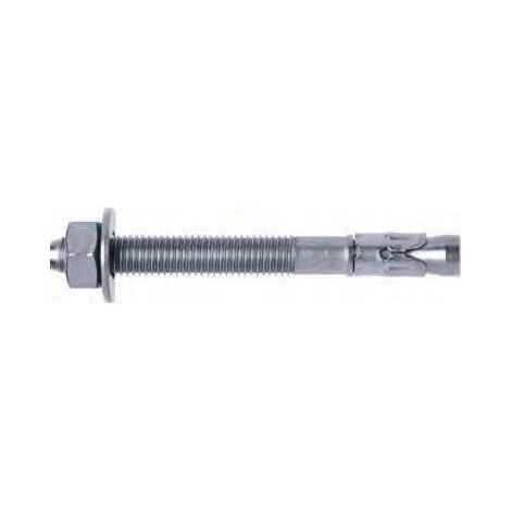 Boulon d'ancrage pour charges lourdes, fabriqué en acier, robuste, idéal pour une fixation sûre lors de la construction et du montage.