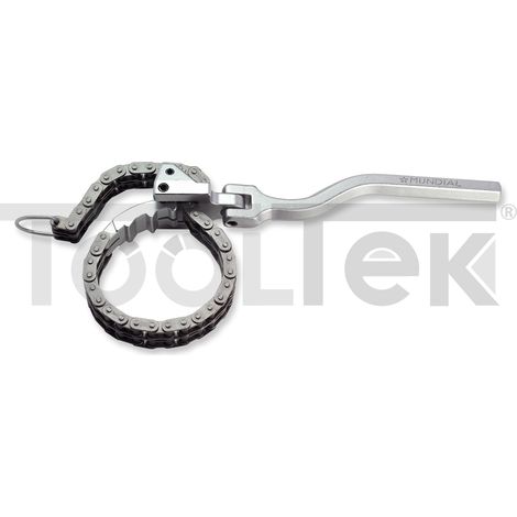 CHIAVE PINZA FILTRO OLIO MOTORE A CATENA 60-115mm MUNDIAL