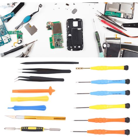 Schraubendreher-Set für Handy-Reparaturen, 14-teiliges Multifunktionsetui, BEST-115 (1/5)