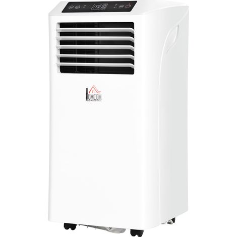 Climatiseur mobile 3-en-1 9000 BTU télécommande minuteur 24h blanc