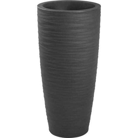 Vaso tondo alto TALOS ELEGANCE cm. 70 ANTRACITE
