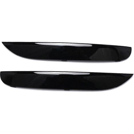 2 moulures de pare-chocs avant pour BMW Série 7 F01 F02 (2009-2015) (1/4)