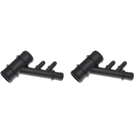 Raccord de tuyauterie d'eau à cinq voies LR034637 compatible avec les modèles Land Rover Range Rover 2013-2017 (lot de 2) - SFYGV (1/5)