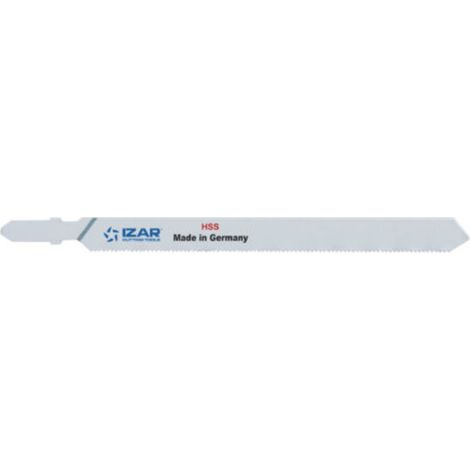 Lot de 3 Lames de Scie Sauteuse Acier HSS T318A - 132mm - 25 TPI - Coupe Tôle Fine, Tube et Profile Acier 1 a 3mm (1/2)