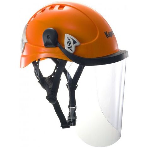 Visiera trasparente in policarbonato cm.32x20 per casco airkap