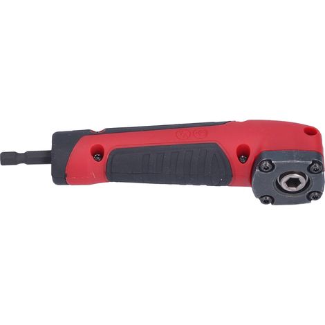 Perceuse d'angle 15cm avec accessoires anti-fissure et résistants aux chocs, dispositif rotatif tournevis hexagonal (1/5)