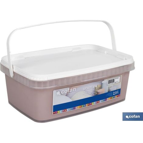 Peinture Plastique Monocouche Rose Vintage 2,5 L (1/4)