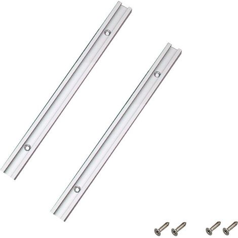 200 mm aluminum T-track, T-slot, T-slot miter track for table saws, routers and woodworking tools, 19 x 9.5 mm, YMYNY